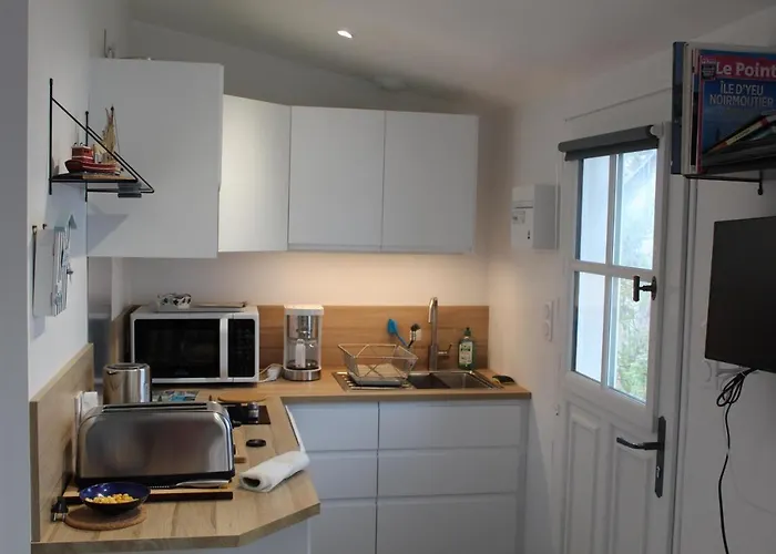 펜션 Petit Cypres Du Bois 누아르무티에 앙 릴